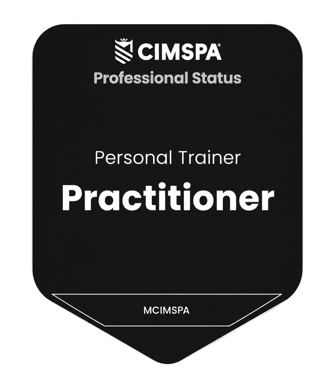 CIMSPA Professional Status — Personal Trainer Practitioner (MCIMSPA)
